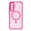 Oem FULL MATTE MAG COVER dėklas suderinamas su MagSafe skirtas Samsung Galaxy S25 Plus rožinės spalvos