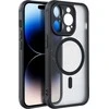 Oem FULL MATTE MAG COVER dėklas suderinamas su MagSafe skirtas Xiaomi Redmi Note 13 PRO 5G juodos spalvos