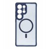 Oem FULL MATTE MAG COVER dėklas suderinamas su MagSafe skirtas Samsung Galaxy S25 mėlynos spalvos