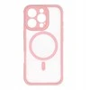 Dėklas Oem Case for iPhone 16 PRO Full Matte Mag Cover compatible with MagSafe light pink