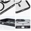 Oem FULL MATTE MAG COVER dėklas suderinamas su MagSafe skirtas Samsung Galaxy A36 juodos spalvos