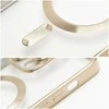 OEM dėklas, skirtas iPhone 11, Electro Mag dėklas, suderinamas su MagSafe auksiniu dangteliu