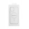 Dėklas Oem Case for iPhone 12 Electro Mag Cover compatible with MagSafe sidabrinis