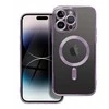 Dėklas Oem Case for iPhone SE 2025 Electro Mag Cover compatible with MagSafe violetinė