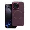 Dėklas Oem Case for iPhone 16e (SE 4 2025) / 17e Frame Mag Cover compatible with MagSafe violetinė