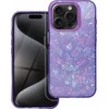 Dėklas Oem Case for iPhone 16 PLUS Tutti Frutti violetinė
