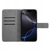 Dėklas Oem Flip case for iPhone 16e (SE 4 2025) Gomma Book pilka