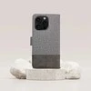 Dėklas Oem Flip case for iPhone 16e (SE 4 2025) Gomma Book pilka