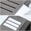 Dėklas Oem GOMMA Book skirtas Samsung Galaxy S25 Edge pilkos spalvos
