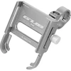 Oem GUB bike holder for mobile phone P30 Aliuminio sidabrinis