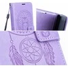Telefono dėklas Oem MEZZO Book skirtas Samsung S20 FE/ S20 FE 5G, violetinės spalvos