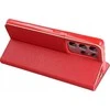 Dėklas Oem LUNA Book Gold skirtas Xiaomi Redmi Note 14 4G (GLOBAL - 163,25mm x 76,55mm x 8,16mm) red