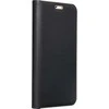 Dėklas Oem LUNA Book Gold skirtas Xiaomi Redmi Note 14 4G (GLOBAL - 163,25mm x 76,55mm x 8,16mm) juodos spalvos