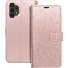 Oem MEZZO Book dėklas skirtas Samsung Galaxy A13 4G mandala rožinio aukso spalvos