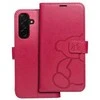 Oem MEZZO Book dėklas skirtas Samsung Galaxy S25 Edge teddy bear magenta