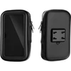 OEM motociklo laikiklis mobiliajam telefonui, atsparus vandeniui su užtrauktuku (6,4" - 8") juodas