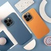 Oem LEATHER MAG COVER dėklas skirtas Samsung Galaxy S25 PLUS mėlynos spalvos