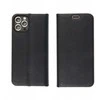 Dėklas Oem LUNA Book Gold skirtas Samsung Galaxy S25 Edge juodos spalvos