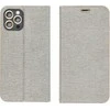 Dėklas Oem LUNA Book Gold skirtas Xiaomi Redmi Note 14 PRO 5G / 14 PRO PLUS 5G sidabro spalvos