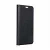 Dėklas Oem LUNA Book Gold skirtas Xiaomi Redmi Note 14 5G juodos spalvos