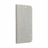 Dėklas Oem LUNA Book Gold skirtas Xiaomi Redmi Note 14 5G sidabro spalvos