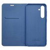 Dėklas Oem LUNA Book Carbon skirtas Samsung Galaxy S25 mėlynos spalvos