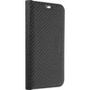 Dėklas Oem Flip case for iPhone 14 PRO Luna Book Carbon juodas