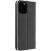Dėklas Oem Flip case for iPhone 14 PRO Luna Book Carbon juodas
