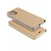 Dėklas Oem LUNA Book Gold skirtas Samsung Galaxy S25 Edge aukso spalvos