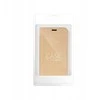 Dėklas Oem LUNA Book Gold skirtas Samsung Galaxy S24 FE aukso spalvos