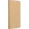 Dėklas Oem LUNA Book Gold skirtas Xiaomi Redmi Note 14 PRO 5G / 14 PRO PLUS 5G aukso spalvos