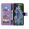 Oem MEZZO atverčiamas dėklas SAMSUNG A56 5G mandala violetinė