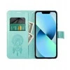 Dėklas Oem MEZZO Book case for MOTOROLA G56 dreamcatcher žalias
