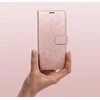 Oem MEZZO Book dėklas skirtas Xiaomi Redmi Note 14 PRO 5G / 14 PRO PLUS 5G mandala rožinio aukso spalvos