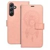Oem MEZZO atverčiamas dėklas, skirtas XIAOMI Redmi Note 14 5G svajonių gaudytojui, rožinis auksas