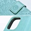Oem MEZZO Book dėklas skirtas Xiaomi Redmi Note 14 PRO 5G / 14 PRO PLUS 5G mandala žalios spalvos