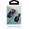Oem Belaidis prisegamas mikrofonas „Lightning“ su įkrovimo dėklu S11 juodas