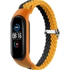 Telcon Oranžinis BRAIDED BAND SMART BAND M3/M4/M5/M6 Oranžinis-GRAY