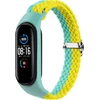 Telcon BRAIDED BAND SMART BAND M3/M4/M5/M6 MINT-Geltonas