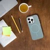 OEM dėklas, skirtas „iPhone 16 PRO Premium Glossy Mag Cover“, suderinamas su „MagSafe“ ir kameros valdymo mygtuku, mėtinės spalvos.