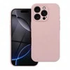 OEM silikoninis 2 mm dėklas, skirtas „iPhone 16 PRO“, suderinamas su „MagSafe“, rožinės spalvos