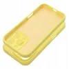 OEM silikoninis 2 mm dėklas, skirtas „iPhone 16“, suderinamas su „MagSafe“, geltonas