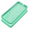Oem Silikoninis dėklas 2mm skirtas Samsung Galaxy S25 Plus suderinamas su MagSafe mint