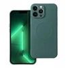 Oem SILICONE MAG COVER dėklas suderinamas su MagSafe skirtas Samsung Galaxy A56 dark žalios spalvos