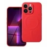 Dėklas Oem Case for iPhone 16e Silicone Mag Cover compatible with MagSafe red