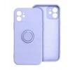 Oem SILICONE RING dėklas skirtas Xiaomi Redmi Note 14 Pro 4G violetinės spalvos