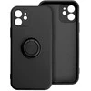 Oem SILICONE RING dėklas skirtas Xiaomi Redmi Note 14 Pro 4G juodos spalvos