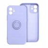 Oem SILICONE RING dėklas skirtas Xiaomi Redmi Note 14 Pro 5G violetinės spalvos