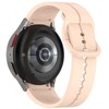 Oem Silicone apyrankė for SAMSUNG Watch 4 / 5 pink (10)