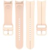 Oem Silicone apyrankė for SAMSUNG Watch 4 / 5 pink (10)